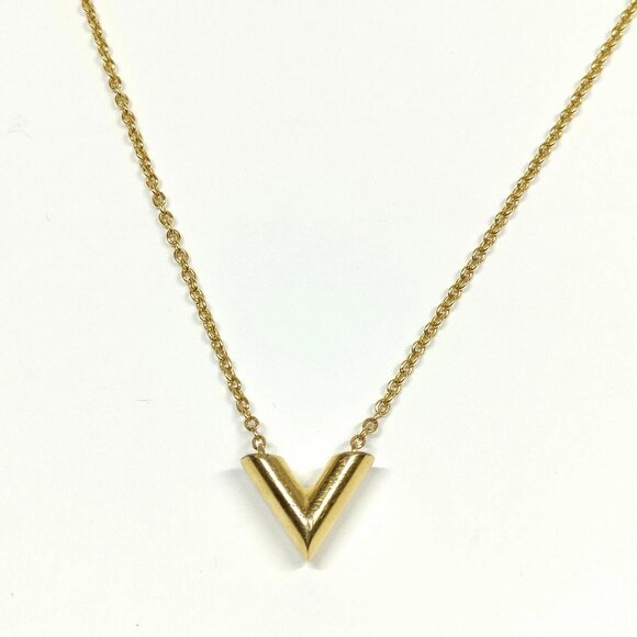 Louis Vuitton Necklace Essential V Stainless Steel mon421-100125 - Picture 1 of 8